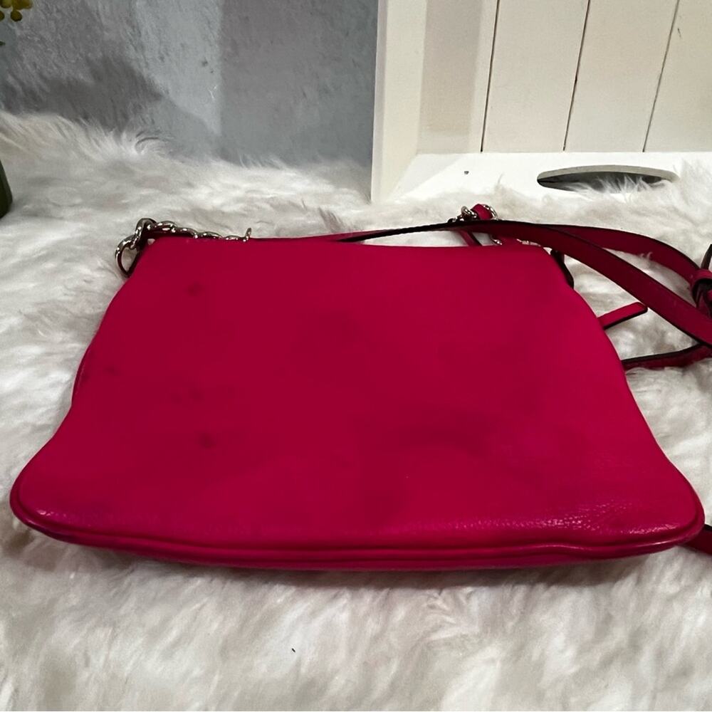 Kate Spade New York Cobble Hill Ellen Leather Adjustable Crossbody Handbag Pink - Picture 9 of 16